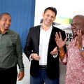 Coin toss - Delroy Williams (JLP) chooses tails & Colin Campbell (PNP) chooses hea