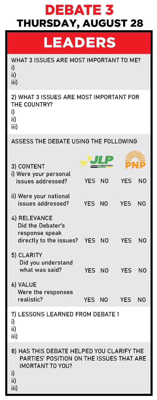 leadership debate